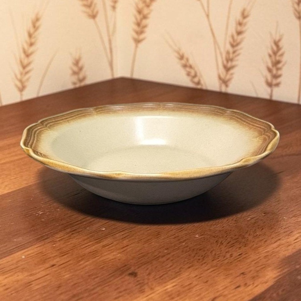 Mikasa Whole Wheat Vegetable Serving Bowl, Vtg Stoneware‎ Tableware, Dinnerware